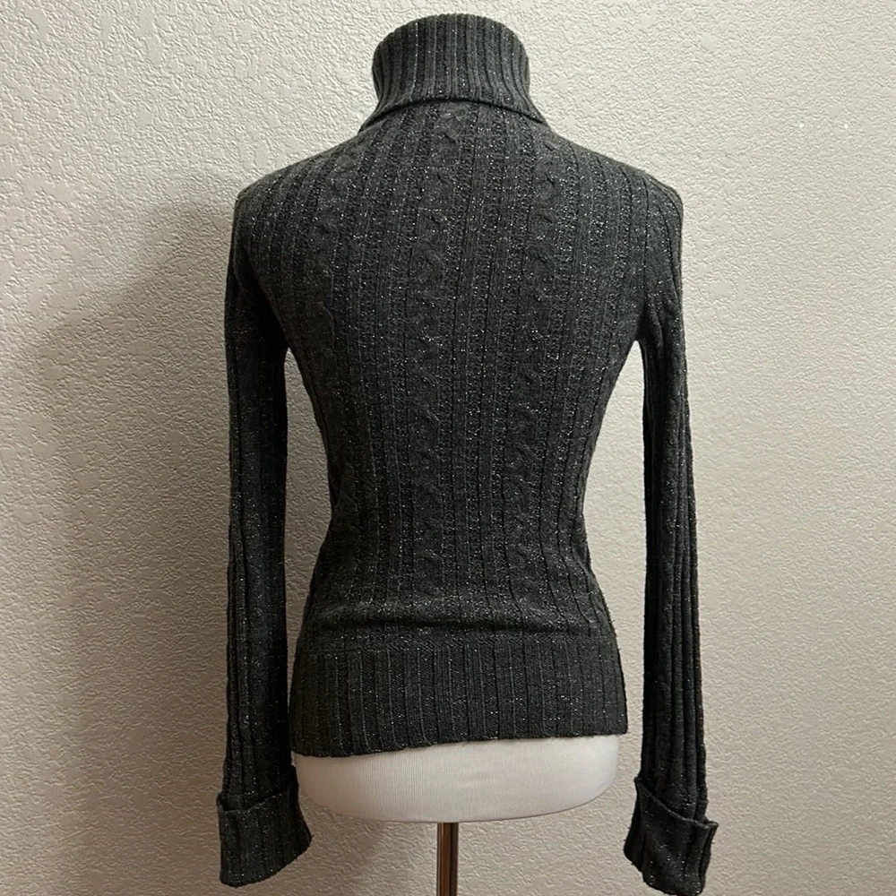 Express Sparkled Turtleneck Sweater - Picture 3 of 3